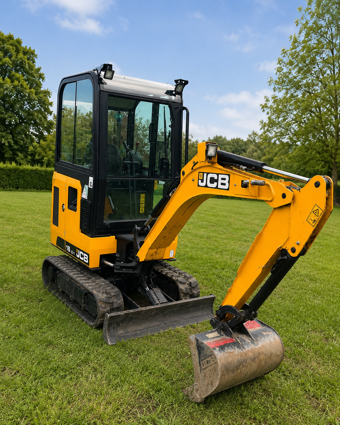 Minikoparka JCB SER-BUD